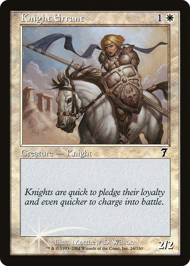 Knight Errant (7ED-024) - 7th Edition