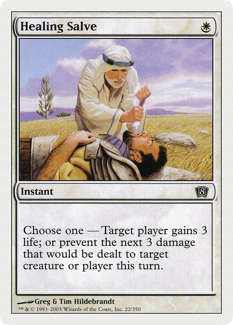 Healing Salve (8ED-022) - 8th Edition Foil