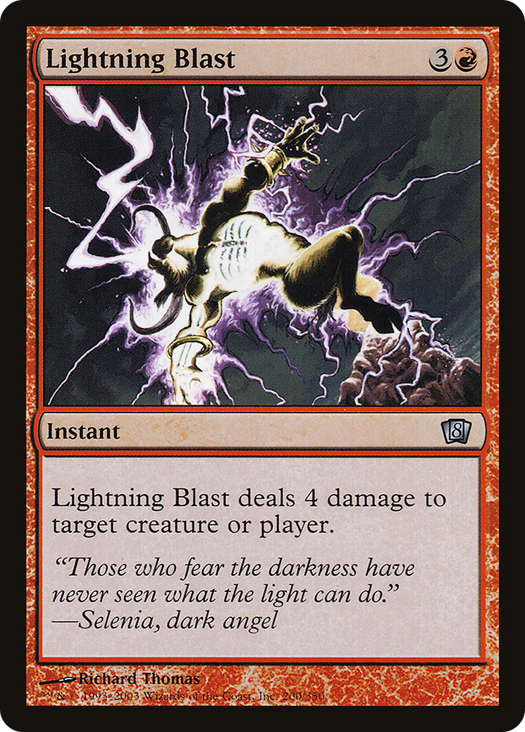 Lightning Blast (8ED-200) - 8th Edition