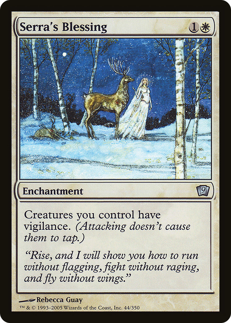 Serra's Blessing (9ED-) - 9th Edition