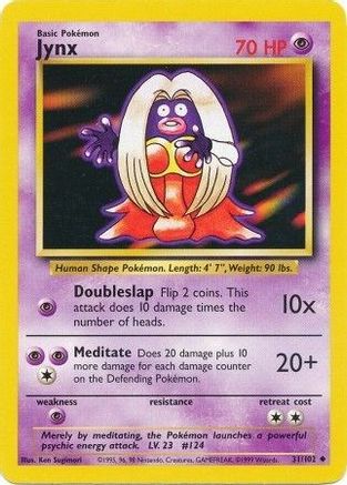Jynx (031/102) [Base Set] - Uncommon