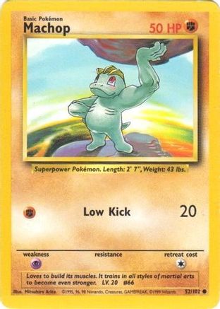 Machop (052/102) [Base Set] - Common