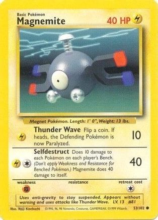 Magnemite (053/102) [Base Set] - Common
