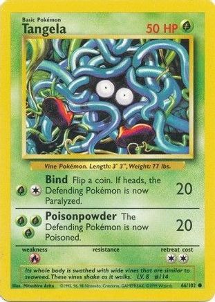 Tangela (066/102) [Base Set] - Common