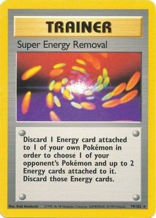 Super Energy Removal (079/102) [Base Set] - Rare