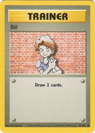 Bill (091/102) [Base Set] - Common