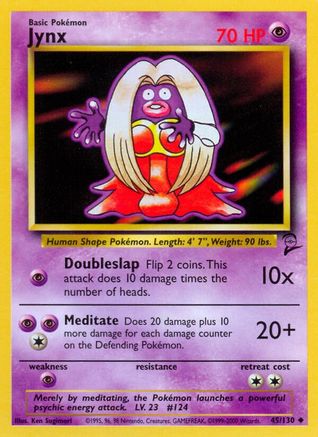 Jynx (045/130) [Base Set 2] - Uncommon