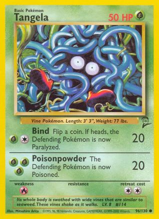 Tangela (096/130) [Base Set 2] - Common