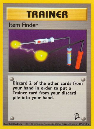 Item Finder (103/130) [Base Set 2] - Rare