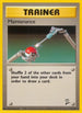 Maintenance 112  Base Set 2 - Uncommon