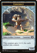 Construct Token (001) (MED2-001) - Mythic Edition Tokens