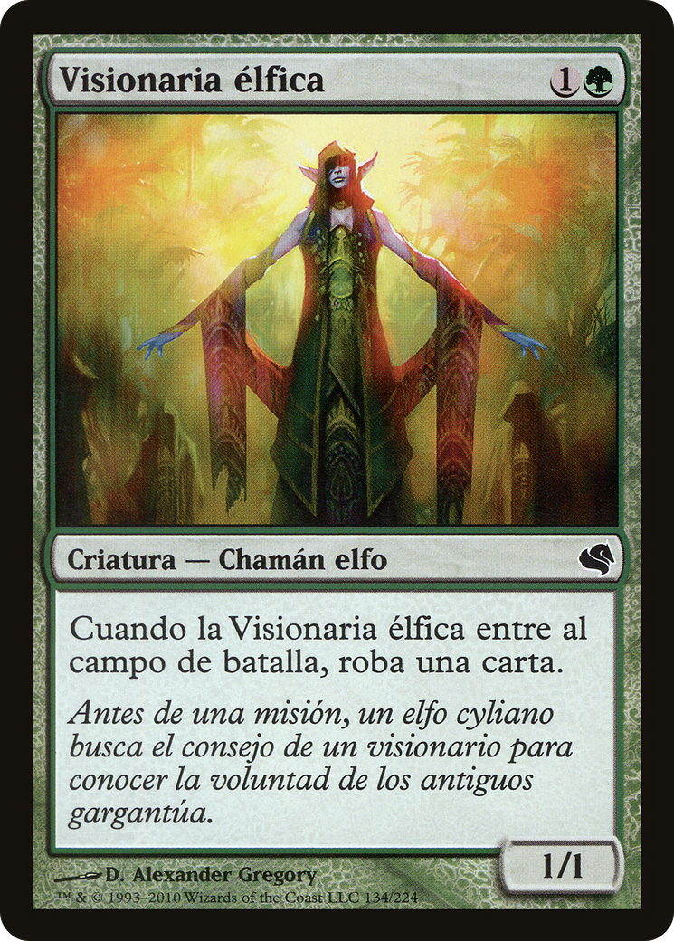 Elvish Visionary (Spanish) - 