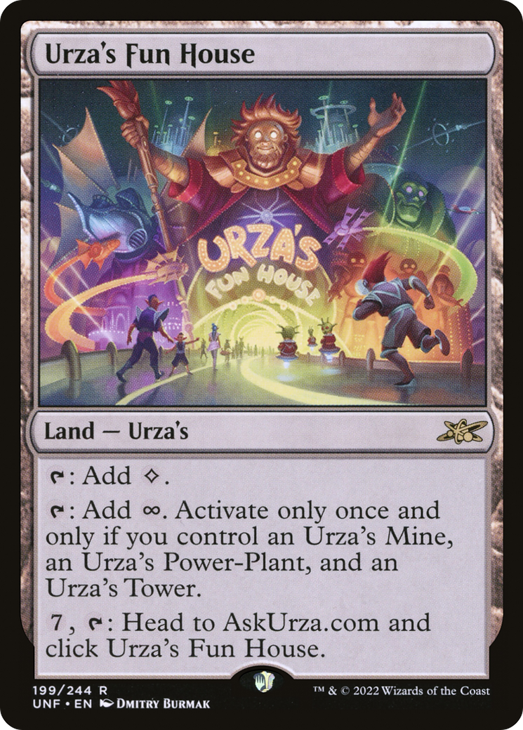 Urza's Fun House (UNF-199) - Unfinity Foil