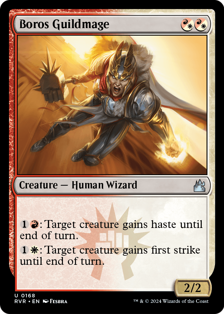 Boros Guildmage (RVR-168) - Ravnica Remastered