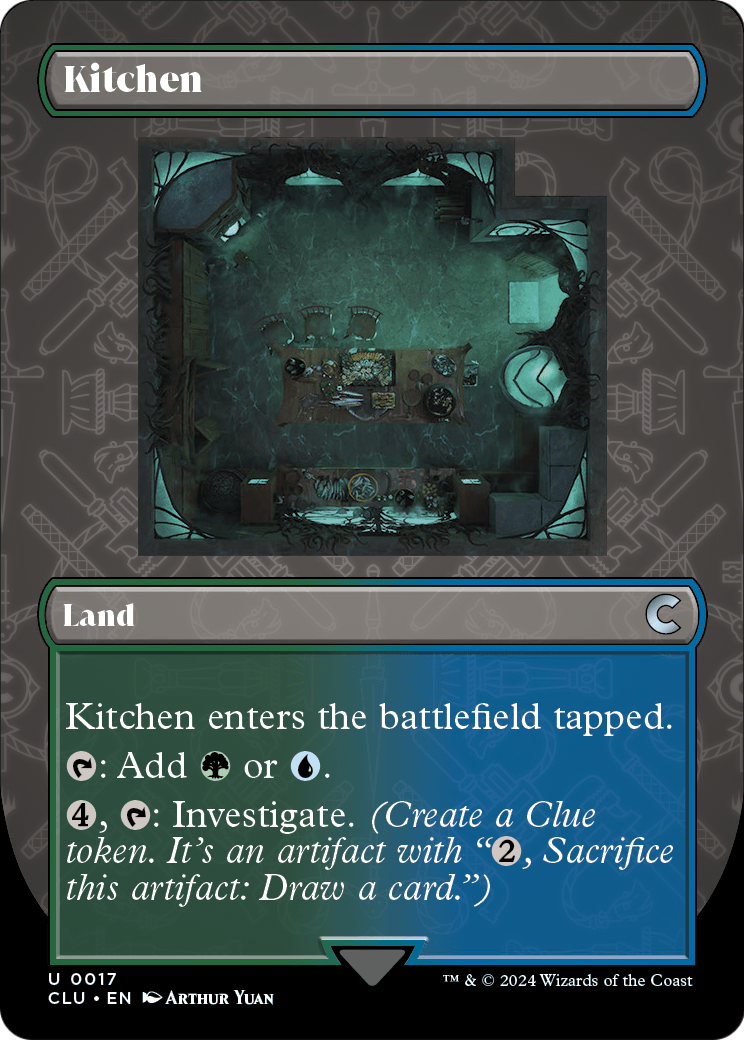 Kitchen (Borderless) (CLU-017) - Ravnica: Clue Edition