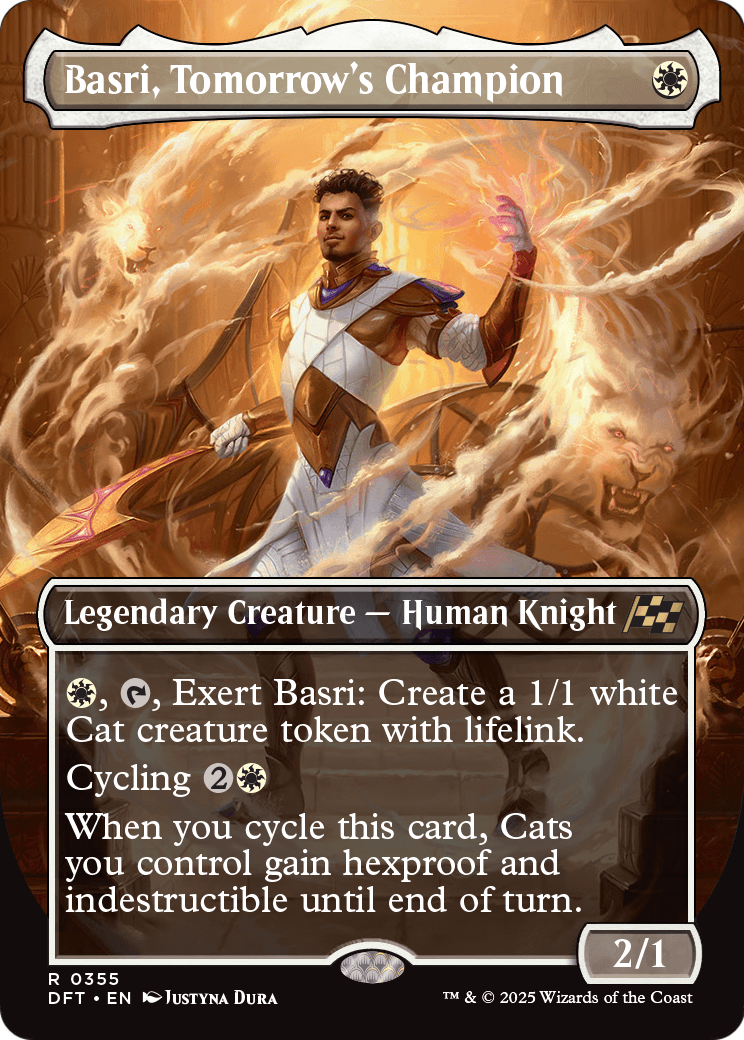 Basri, Tomorrow's Champion (Borderless) (DFT-355) - Aetherdrift