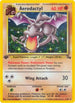 Aerodactyl (001/62) 1st Edition Holofoil [Fossil] - Holo Rare