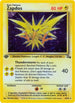 Zapdos (15) (15) 015  - 1st Edition Holofoil Fossil - Holo Rare
