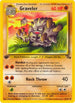 Graveler (037/62) 1st Edition [Fossil] - Uncommon