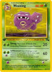 Weezing 045  - 1st Edition Fossil - Uncommon