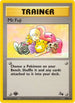 Mr. Fuji 058  - 1st Edition Fossil - Uncommon