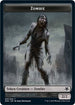 Zombie // Treasure Double-sided Token (GN3-) - Magic Game Night: Free-For-All