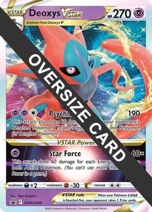 Deoxys VSTAR - SWSH268 (SWSH268) Holofoil [Jumbo Cards] - Promo