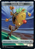 Clown Robot (002) // Food (011) Double-sided Token (UNF-) - Unfinity Foil