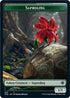Saproling // Human Warrior Double-Sided Token (SCD-23 // 6) - Starter Commander Decks