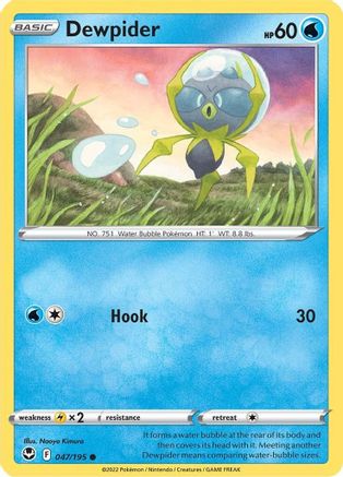 Dewpider (047/195) [Silver Tempest] - Common