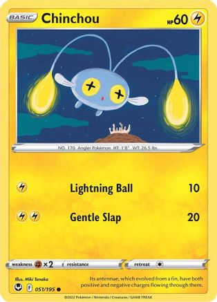 Chinchou (051/195) [Silver Tempest] - Common