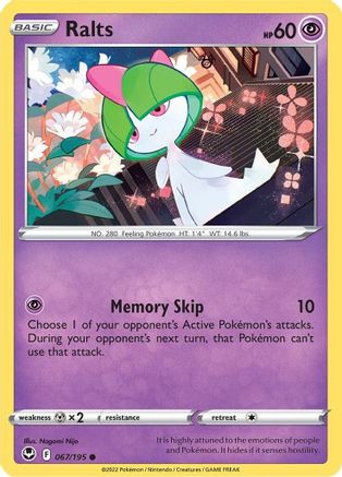 Ralts (067/195) [Silver Tempest] - Common