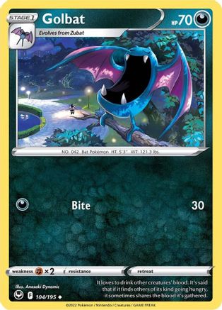 Golbat (104/195) [Silver Tempest] - Uncommon