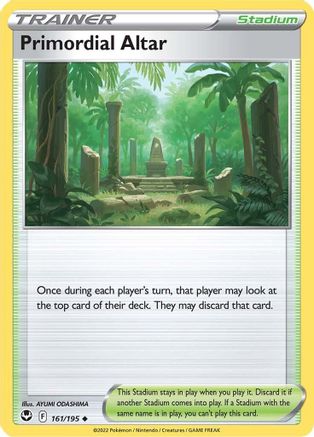 Primordial Altar (161/195) Reverse Holofoil [Silver Tempest] - Uncommon