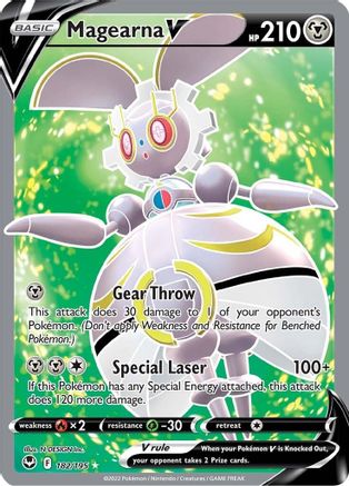 Magearna V (Full Art) (182/195) Holofoil [Silver Tempest] - Ultra Rare