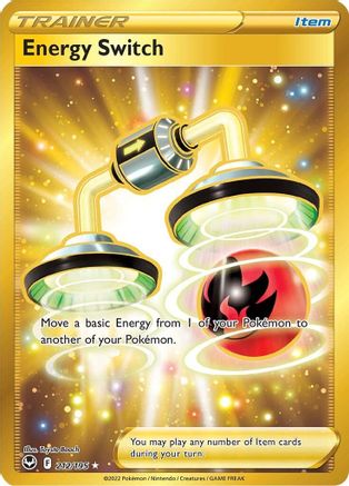 Energy Switch (Secret) (212/195) Holofoil [Silver Tempest] - Secret Rare