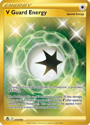 V Guard Energy (Secret) (215/195) Holofoil [Silver Tempest] - Secret Rare
