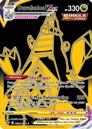 Duraludon VMAX (Secret) (TG30/30) Holofoil [Silver Tempest Trainer Gallery] - Secret Rare