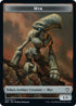 Myr // Powerstone Double-Sided Token (BRC-10 // 7) - Commander: The Brothers' War