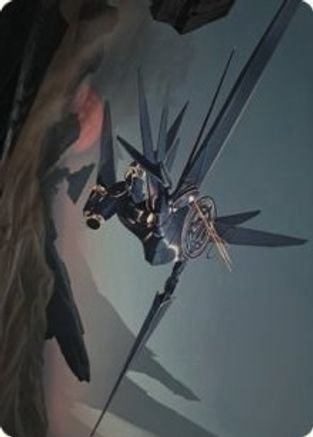 Steel Seraph Art Card (ASBRO-006) - Art Series: The Brothers' War