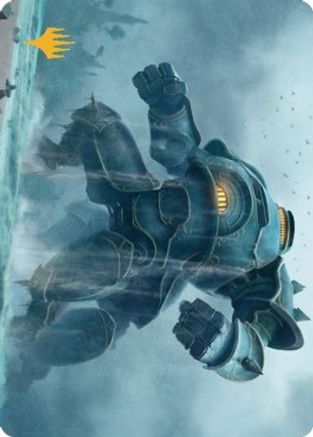 Depth Charge Colossus Art Card (Gold-Stamped Planeswalker Symbol) (ASBRO-014) - Art Series: The Brothers' War
