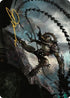 Razorlash Transmogrant Art Card (Gold-Stamped Signature) (ASBRO-017) - Art Series: The Brothers' War