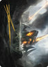 Skitterbeam Battalion Art Card (Gold-Stamped Signature) (ASBRO-021) - Art Series: The Brothers' War