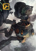 Rust Goliath Art Card (Gold-Stamped Signature) (ASBRO-029) - Art Series: The Brothers' War