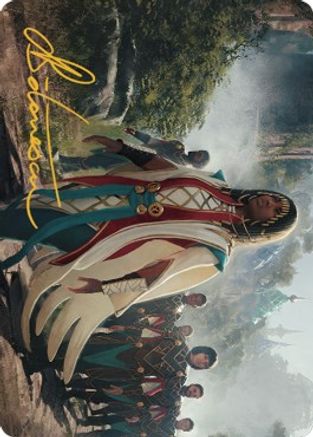 Queen Kayla bin-Kroog Art Card (Gold-Stamped Signature) (ASBRO-039) - Art Series: The Brothers' War