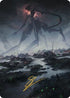 Swamp (50) Art Card (Gold-Stamped Signature) (ASBRO-050) - Art Series: The Brothers' War