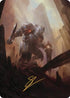 Mountain Art Card (Gold-Stamped Signature) (ASBRO-052) - Art Series: The Brothers' War