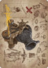 Goblin Charbelcher Art Card (Gold-Stamped Signature) (ASBRO-060) - Art Series: The Brothers' War