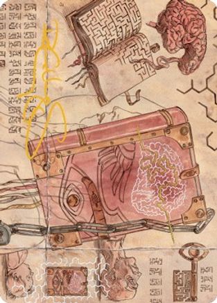 Mazemind Tome Art Card (Gold-Stamped Signature) (ASBRO-066) - Art Series: The Brothers' War