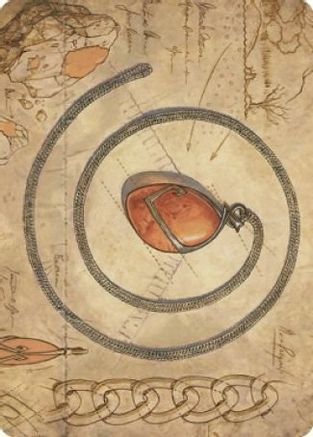Mox Amber Art Card (ASBRO-068) - Art Series: The Brothers' War